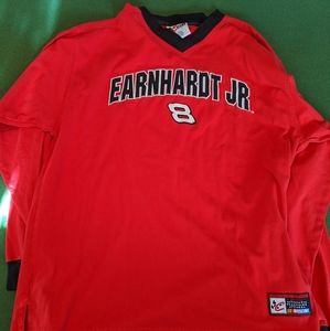 Chase Authentics Dale Earnhardt Jr Long Sleeve Red